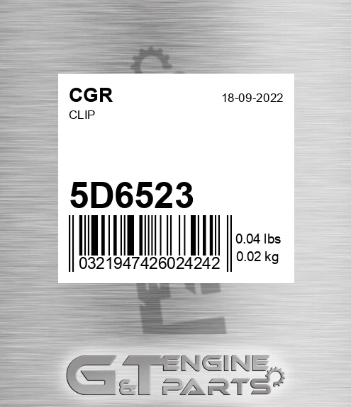 5D6523 Clip