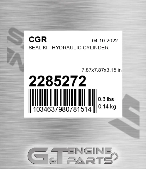 2285272 Seal Kit Hydraulic Cylinder