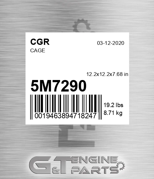 5M7290 CGR Cage