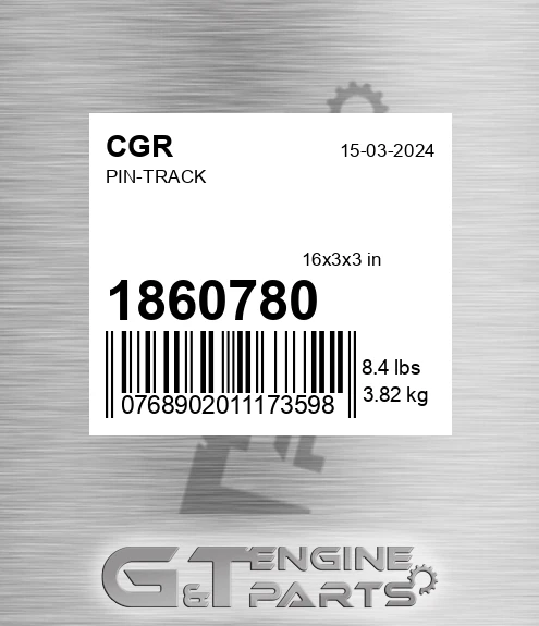 1860780 CGR Pin-track