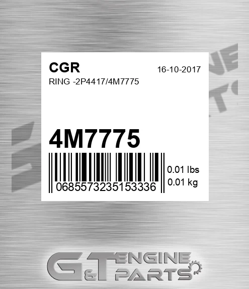 4M7775 Ring -2p4417/