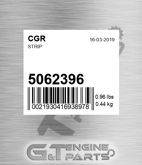 5062396 CGR Strip