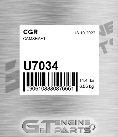 U7034 Camshaft