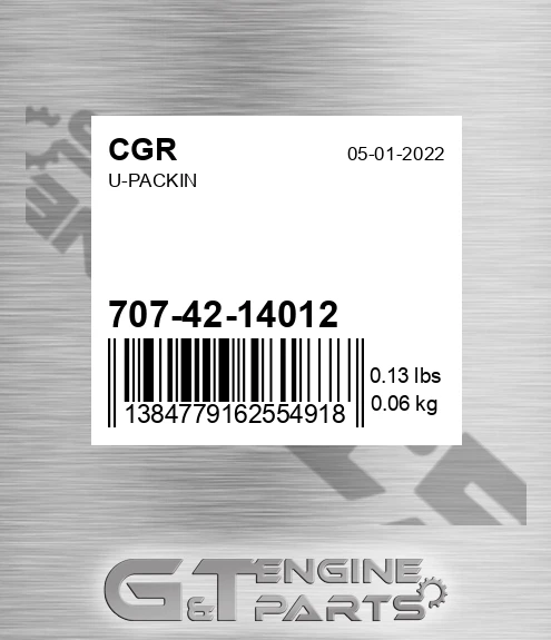 707-42-14012 U-packin for CGR
