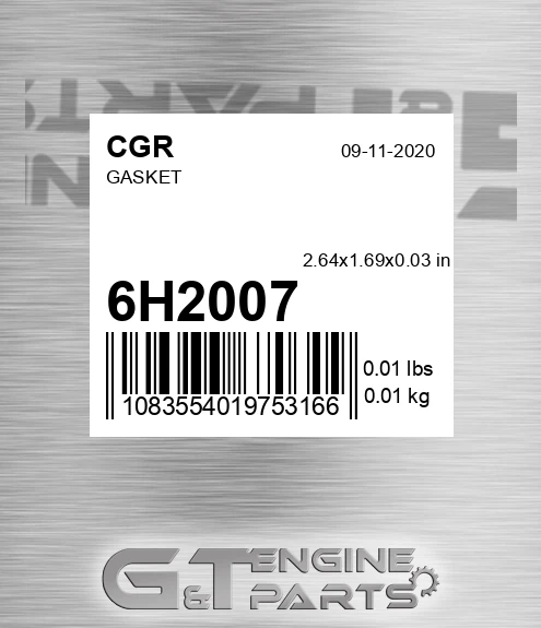 6H2007 Gasket