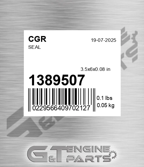 1389507 CGR Seal