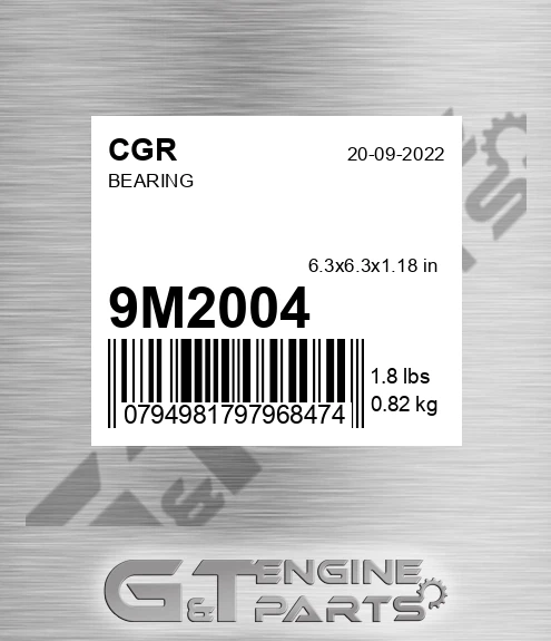 9M2004 CGR Bearing