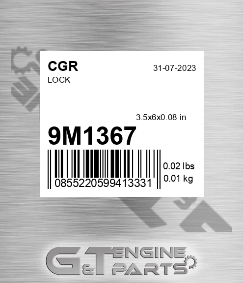 9M1367 CGR Lock