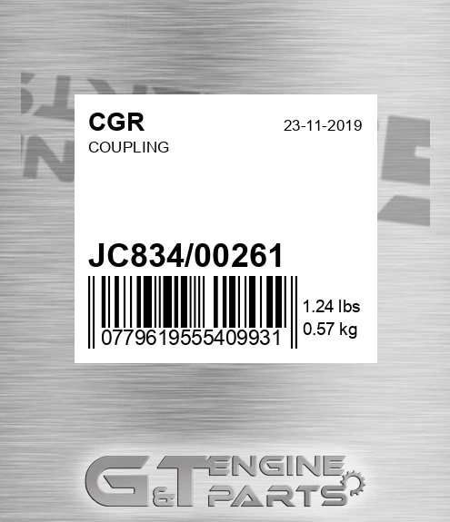 JC834/00261 Coupling