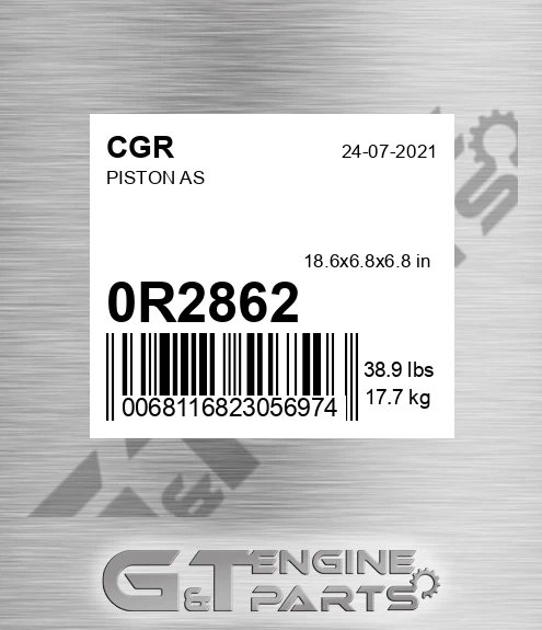 0R2862 CGR Piston As