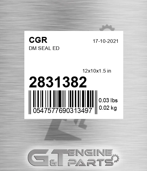 2831382 Dm Seal Ed