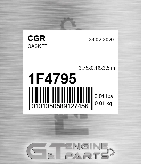 1F4795 Gasket