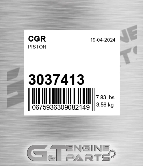 3037413 CGR Piston