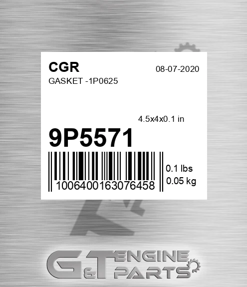 9P5571 Gasket -1p0625