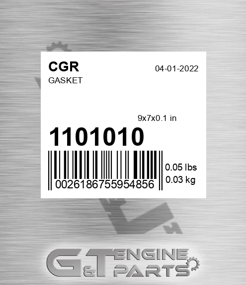 1101010 Gasket