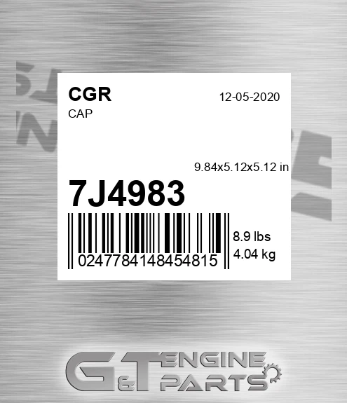 7J4983 CGR Cap