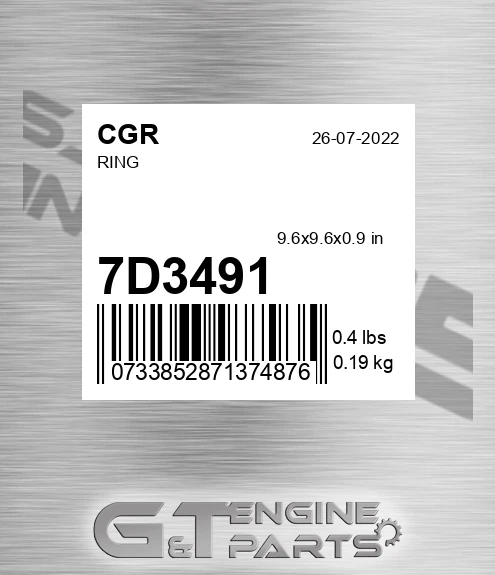 7D3491 Ring