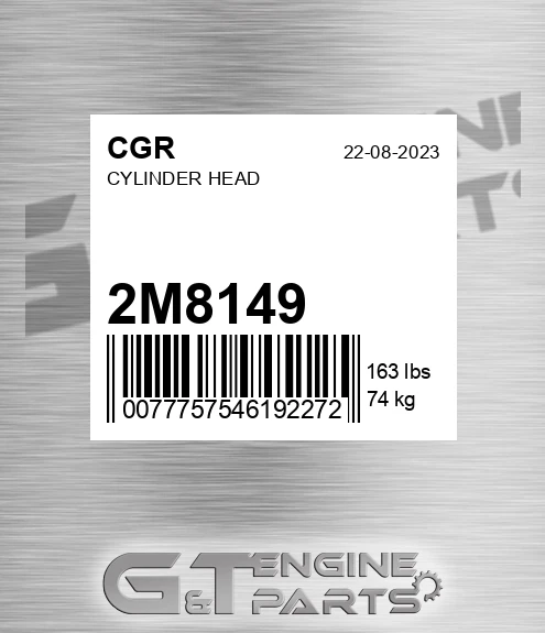 2M8149 CGR Cylinder Head