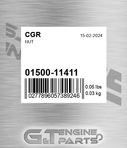 01500-11411 Nut