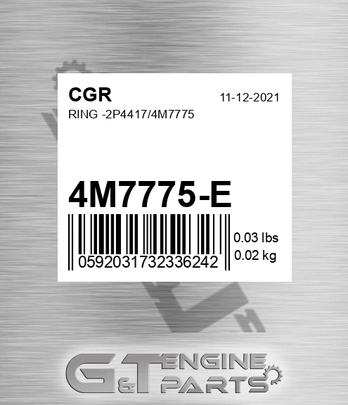4M7775-E CGR Ring -2p4417/4m7775