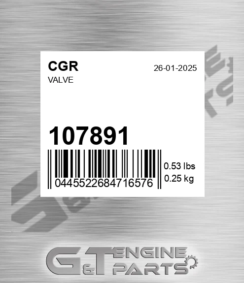 107891 Valve