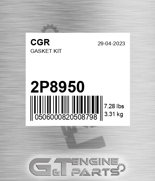 2P8950 Gasket Kit