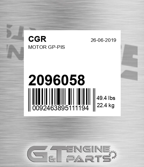 2096058 CGR Motor Gp-pis