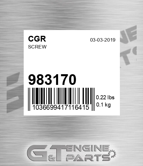 983170 Screw