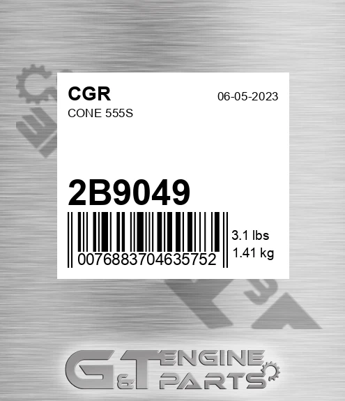 2B9049 Cone 555s