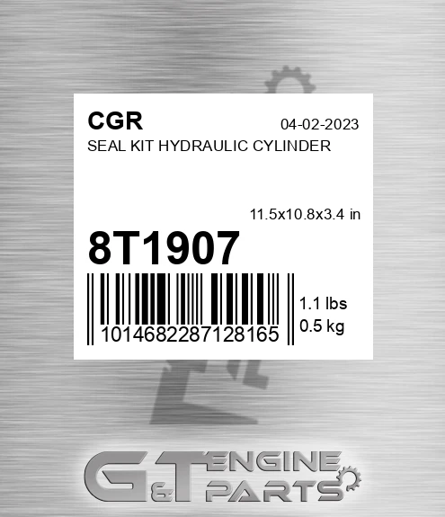 8T1907 CGR Seal Kit Hydraulic Cylinder