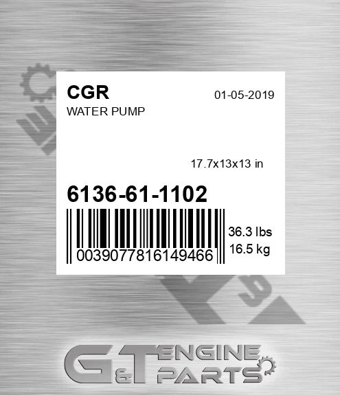 6136-61-1102 Water Pump
