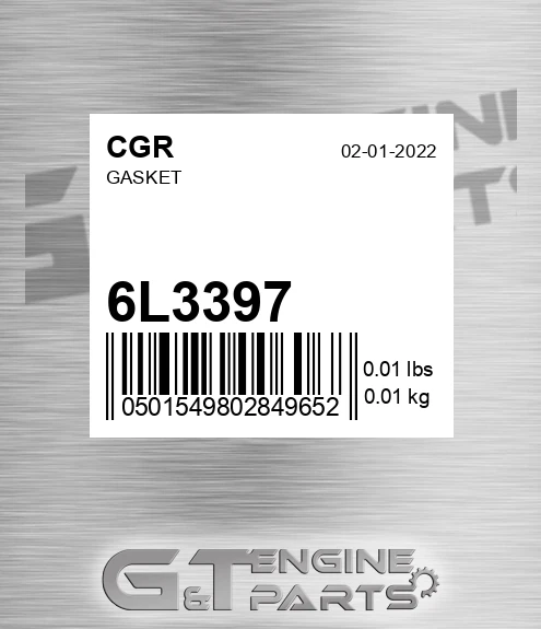 6L3397 CGR Gasket