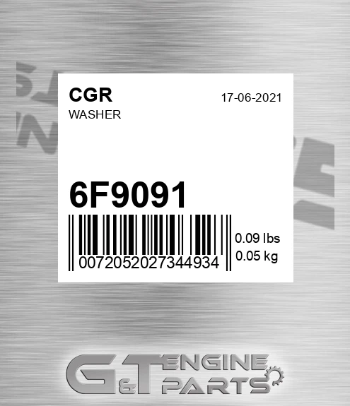 6F9091 CGR Washer