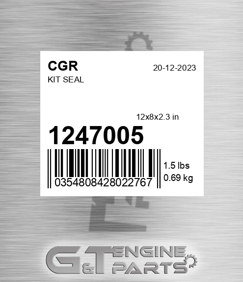 1247005 Kit Seal