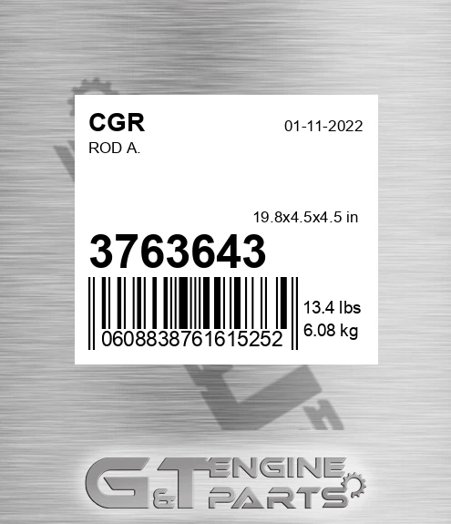 3763643 CGR Rod A.