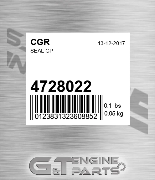 4728022 CGR Seal Gp