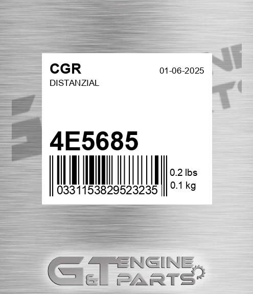4E5685 Distanzial