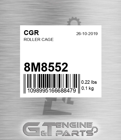 8M8552 Roller Cage for CGR