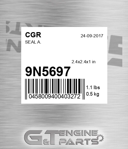 9N5697 CGR Seal A.