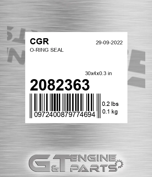 2082363 CGR O-ring Seal