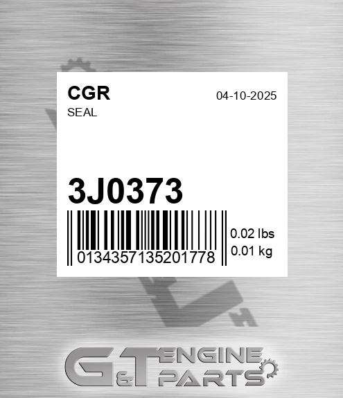 3J0373 CGR Seal