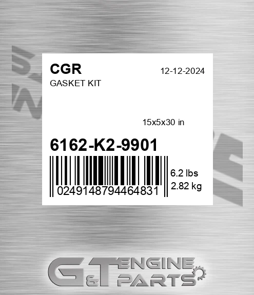 6162-K2-9901 Gasket Kit