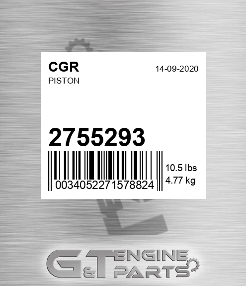 2755293 CGR Piston