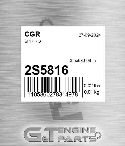2S5816 Spring