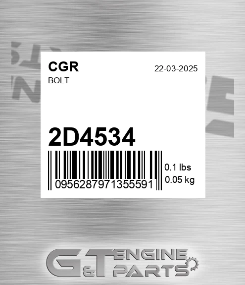 2D4534 Bolt