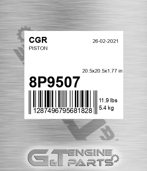 8P9507 CGR Piston