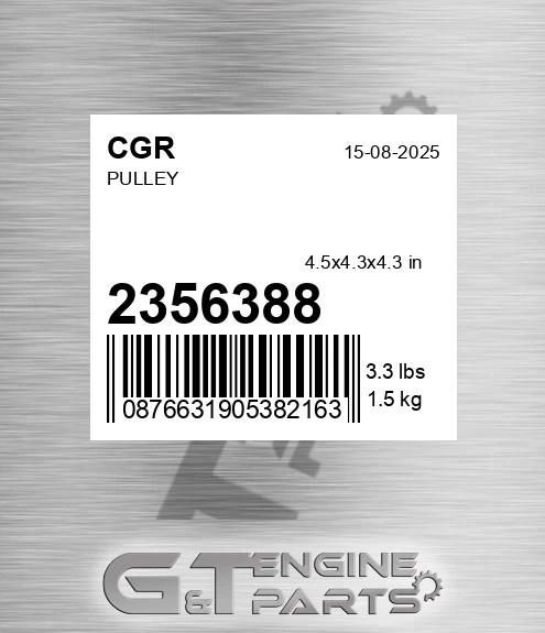 2356388 CGR Pulley