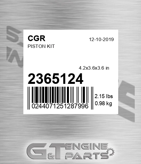 2365124 Piston Kit