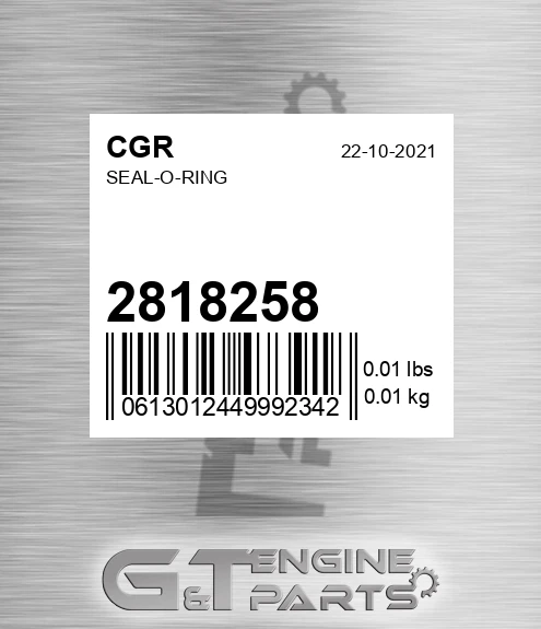2818258 Seal-o-ring