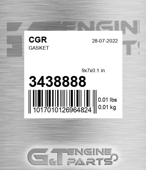 3438888 Gasket